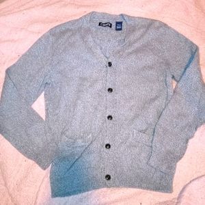 Men's bottom up sweater